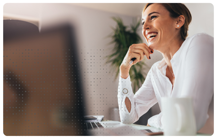 Whitepaper - woman laughing (700 x 450 px)