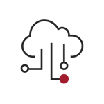 RedBlack Cloud Operations icon - red+black