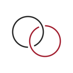 RedBlack Integration icon - red+black