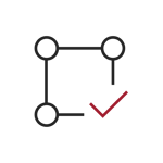 RedBlack Order Review icon - red+black